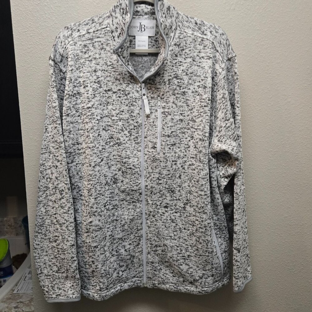 Men's JB John Blair Zippered Sweatshirt / Sweater Jacket - Never Worn!